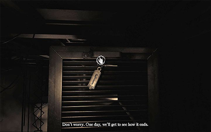 Traditionally reach the ventilation shaft and obtain the Bathroom key - Bathroom | Layers of Fear 2 walkthrough - Act 3 - Bloody Roots - Layers of Fear 2 Guide