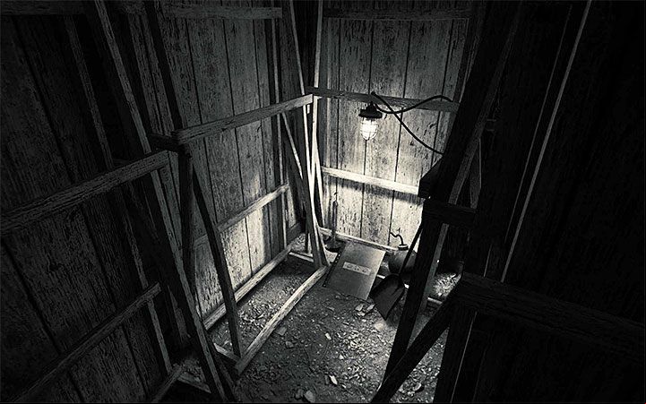Get to a small hole - Model of the ship and further exploration | Layers of Fear 2 walkthrough - Act 1 - The Unmooring - Layers of Fear 2 Guide