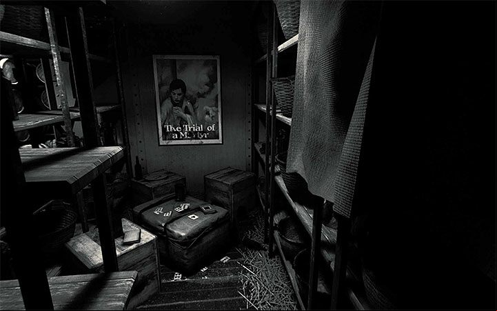 Near the beginning spot of the fourth act you will find a note - Upside down room - Act 4 - Breathe - Layers of Fear 2 Guide
