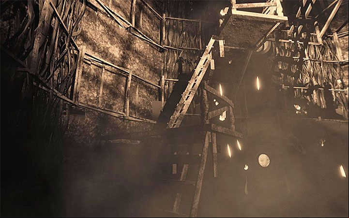 You are in a location with a cage and flames - Red locations - Act 4 - Breathe - Layers of Fear 2 Guide