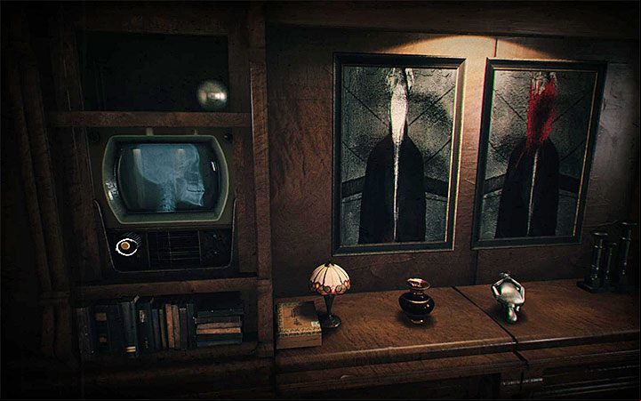This puzzle may seem complicated at first glance, but it is actually relatively simple - Riddle with two TVs and x-rays | Layers of Fear 2 Riddle Solutions - Act 4 - Breathe - Layers of Fear 2 Guide