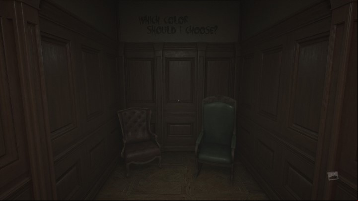 Be warned - this is one of the first choices that affects the ending of the Act - Layers of Fear 2023: Act 1 Painters Story - Walkthrough - Layers of Fear 2023 Guide