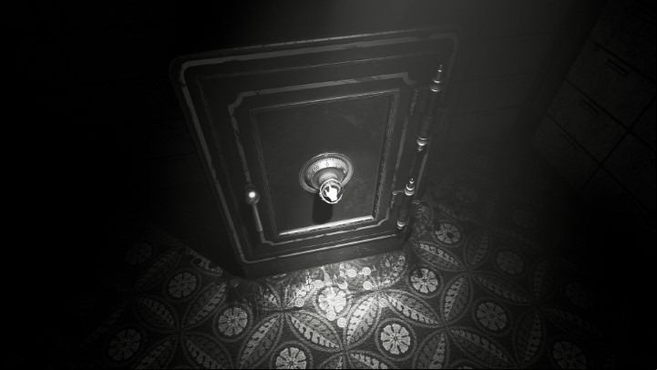 After entering the room with the mannequins, focus the light on the mannequin sitting by the desk - Layers of Fear 2023: Actors Story - Walkthrough - Layers of Fear 2023 Guide