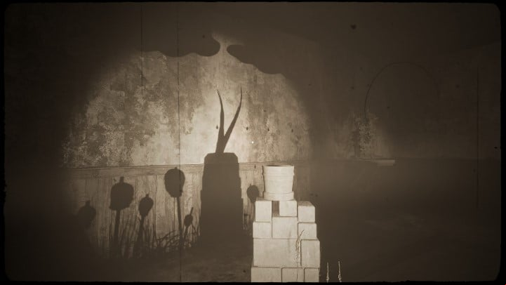 Interact with the flowerpot after each action - Layers of Fear 2023: Actors Story - Walkthrough - Layers of Fear 2023 Guide