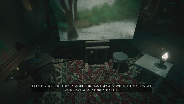 Choosing the former activates a short sequence, in which you must search for more paint needed to complete the work - Layers of Fear 2023: Act 3 Daughters Story - Walkthrough - Layers of Fear 2023 Guide