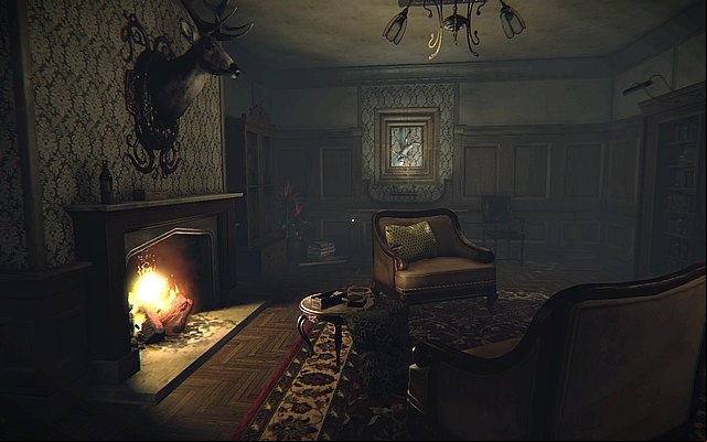 Now walk through the door between the two busts - Episode I: Canvas - Walkthrough - Layers of Fear - Game Guide and Walkthrough