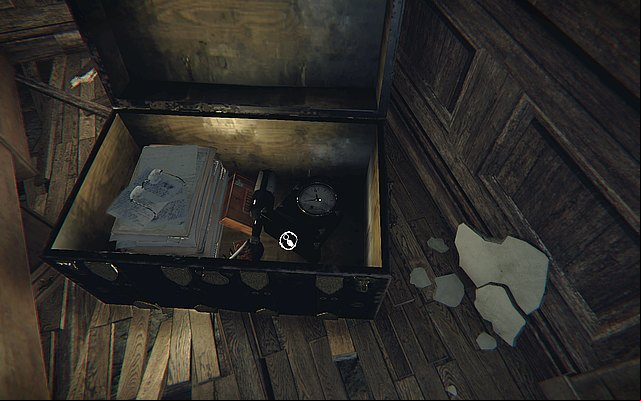Walk towards the chest and open it - Episode 5: Touch - Walkthrough - Layers of Fear - Game Guide and Walkthrough