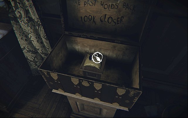 Episode 1 - the memory is triggered by a ring found in a chest unlocked by using a number sequence - Whispered words - Secrets - Layers of Fear - Game Guide and Walkthrough
