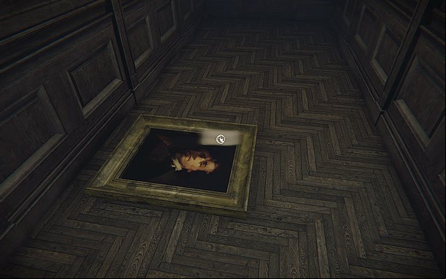 Episode 1 - The second word can be found by rotating the painting that flew from one part of the corridor to another - Whispered words - Secrets - Layers of Fear - Game Guide and Walkthrough