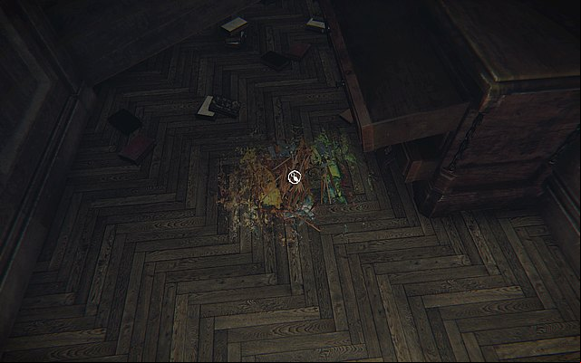 Episode 5 - on the floor, on the colored fragment you will find brushes - Whispered words - Secrets - Layers of Fear - Game Guide and Walkthrough