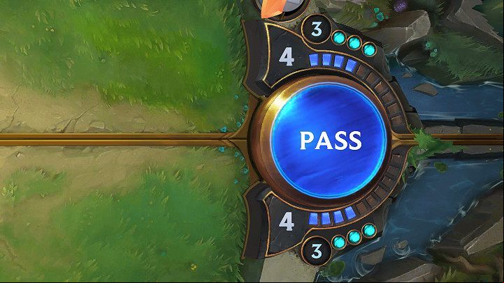 At the end of the turn, the unused Mana is converted to spell points - Mana system in Legends of Runeterra - Basics - Legends of Runeterra Guide