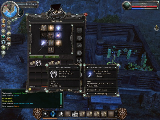 Your reward for delivering the letter - Quests - City of Recca - Legends Of Dawn - Game Guide and Walkthrough