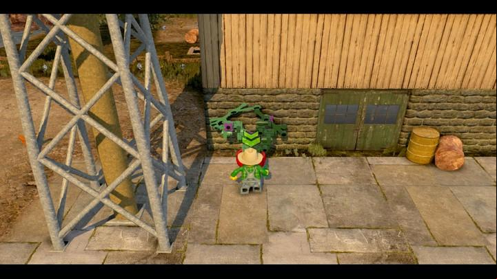 From now on, you can water plants in pots - The Farm | Walkthrough - Chapter 9 - LEGO City: Undercover Game Guide