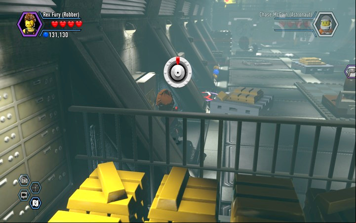 Open the optional safes as a robber - Secrets in the bank | Walkthrough - Chapter 6 - LEGO City: Undercover Game Guide