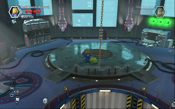 The last planet from the broken solar system is hiding a secret... - Secrets in the hangar | Walkthrough - Chapter 7 - LEGO City: Undercover Game Guide
