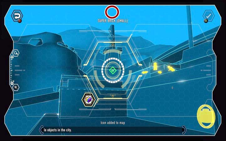 You can activate it in any place to find Super Bricks in your vicinity, which will allow you to quickly find the blocks you need - The prison island | Chapter 3 - Chapter 3 - LEGO City: Undercover Game Guide