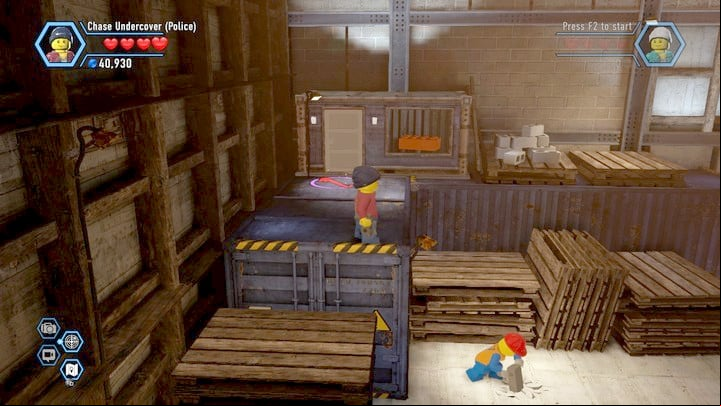 The first brick in the shed - Construction site | Chapter 12 | Walkthrough - Chapter 12 - LEGO City: Undercover Game Guide