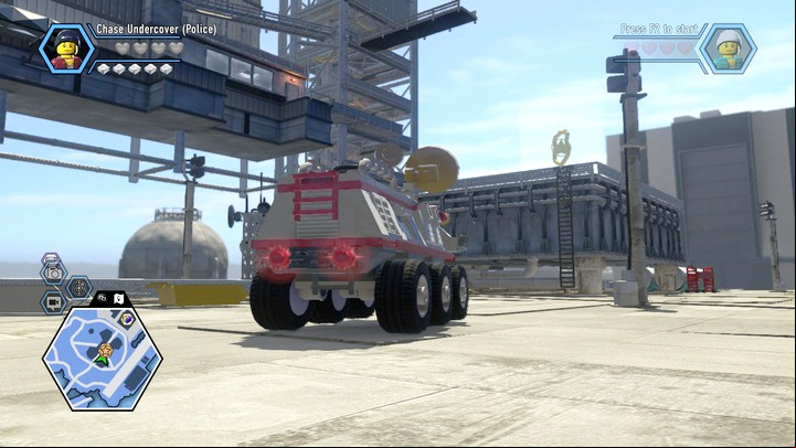 Reach the spaceport on the Apollo island - Preparations for the flight | Chapter 14 and 15 | Walkthrough - Chapter 14 and 15 - LEGO City: Undercover Game Guide