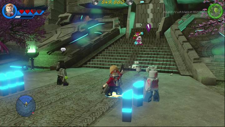 First get to the new location - Hala - Mission 12 - Kree-Search and Development | Walkthrough - Walkthrough - LEGO Marvel Super Heroes 2 Game Guide
