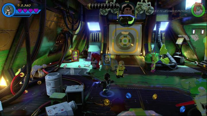 Once you regain control of the characters, select Triton and destroy the containers on the left side - Mission 13 - Inhuman Nature | Walkthrough - Walkthrough - LEGO Marvel Super Heroes 2 Game Guide