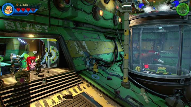 Once you reach the next part of the location, switch your character to Crystal and load the generator shown on the picture - Mission 13 - Inhuman Nature | Walkthrough - Walkthrough - LEGO Marvel Super Heroes 2 Game Guide