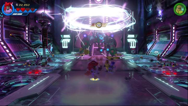 When the electric attack is activated, the boss is invulnerable to damage - Mission 13 - Inhuman Nature | Walkthrough - Walkthrough - LEGO Marvel Super Heroes 2 Game Guide