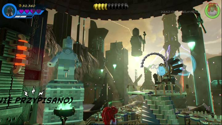 Once you get to the next section, go to the right - Mission 14 - Halo, is it Kree Youre Looking For | Walkthrough - Walkthrough - LEGO Marvel Super Heroes 2 Game Guide