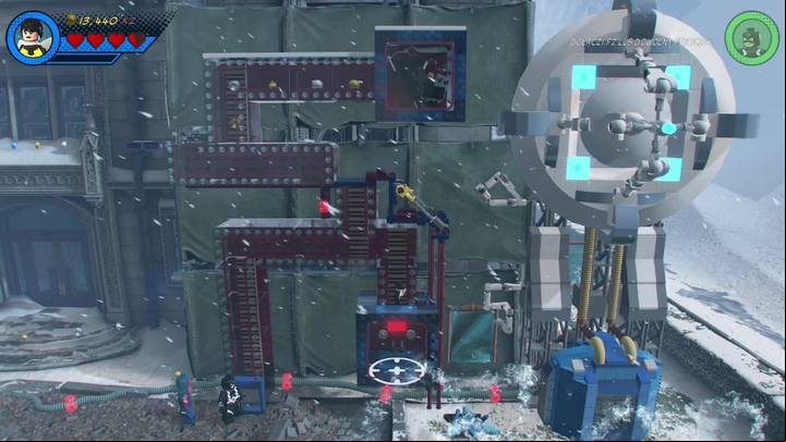 Switch character to Wasp and use special skill to reduce your side - Mission 18 - The Road to Knowhere | Walkthrough - Walkthrough - LEGO Marvel Super Heroes 2 Game Guide