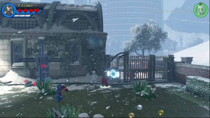 Now walk to the right side and defeat all enemies that can be found there - Mission 18 - The Road to Knowhere | Walkthrough - Walkthrough - LEGO Marvel Super Heroes 2 Game Guide