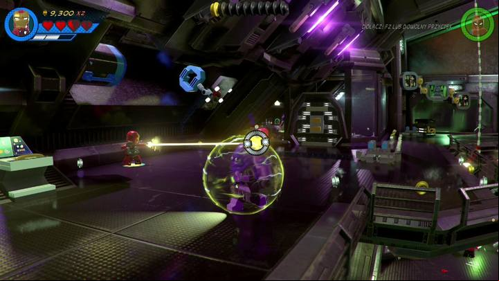 Once you reach the main switch room, ignore the enemies - Mission 19 - On Board the Sword | Walkthrough - Walkthrough - LEGO Marvel Super Heroes 2 Game Guide