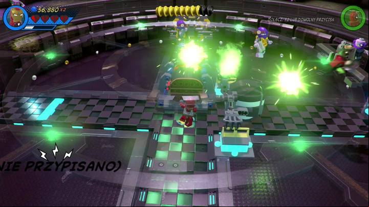 Once on the other side, use the control and click the left arrow - Mission 19 - On Board the Sword | Walkthrough - Walkthrough - LEGO Marvel Super Heroes 2 Game Guide