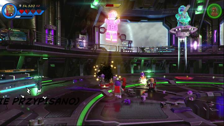 The second phase is almost same as the first one - Mission 19 - On Board the Sword | Walkthrough - Walkthrough - LEGO Marvel Super Heroes 2 Game Guide