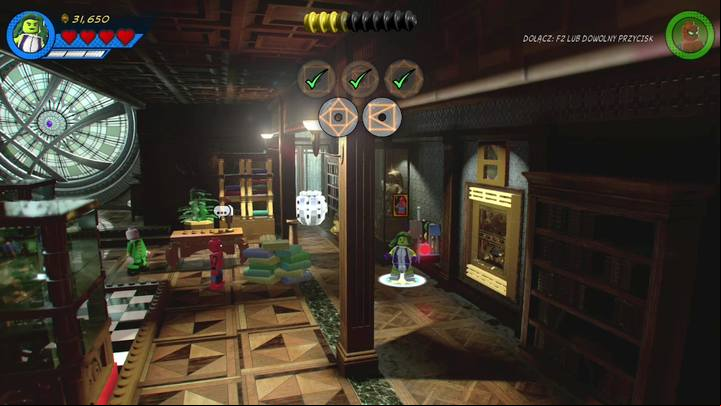 After this step you can go on the right side of the room - Mission 8 - Rune to Maneuver | Walkthrough - Walkthrough - LEGO Marvel Super Heroes 2 Game Guide
