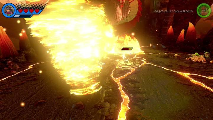 When Steel Serpents health goes down to a half, he will activate another special attack - a fire tornado - Mission 10 - Kun-Lun Konundrum | Walkthrough - Walkthrough - LEGO Marvel Super Heroes 2 Game Guide