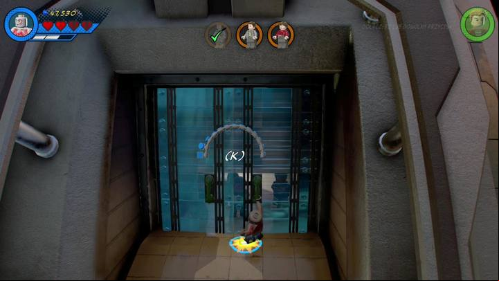 Use Drax to destroy the door itself and youll receive a notification that youve managed to save the next group of civilians - Mission 1 - No Eson of Mine | Walkthrough - Walkthrough - LEGO Marvel Super Heroes 2 Game Guide