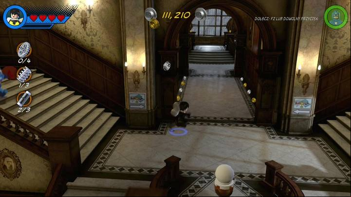 Part 4 - found not far from the Trophy Room that is accessed from the lobby - Mission 2 - Avengers World Tour | Walkthrough - Walkthrough - LEGO Marvel Super Heroes 2 Game Guide