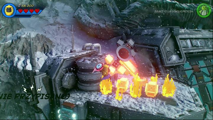 Stay with Captain America and travel to the left side of the area and access the roof using the ladder shown on the screenshot above - Mission 2 - Avengers World Tour | Walkthrough - Walkthrough - LEGO Marvel Super Heroes 2 Game Guide
