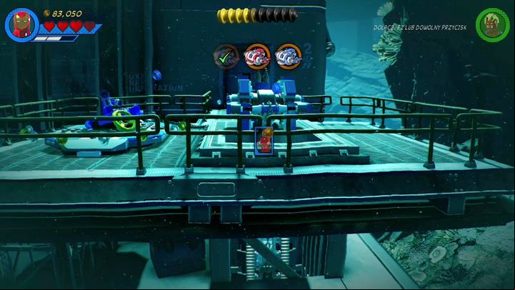 Return to the starting location and enter the second pipe (blue one) - Mission 2 - Avengers World Tour | Walkthrough - Walkthrough - LEGO Marvel Super Heroes 2 Game Guide