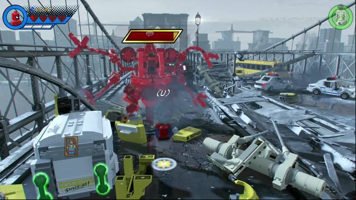 The Kraven encounter ends on the final part of the bridge, which will serve as a background to the final encounter against Dr - Mission 2 - Avengers World Tour | Walkthrough - Walkthrough - LEGO Marvel Super Heroes 2 Game Guide
