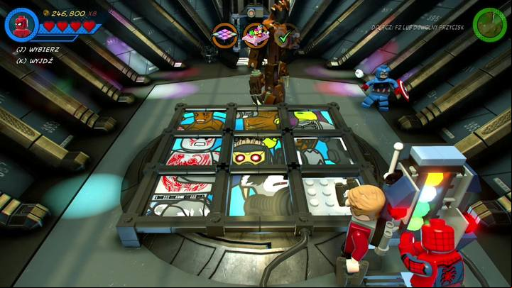 Lastly, switch to Spider-Man and use the control - Mission 9 - Dance Off, Bro | Gwenpools missions (the pink bricks) - Gwenpools missions - LEGO Marvel Super Heroes 2 Game Guide