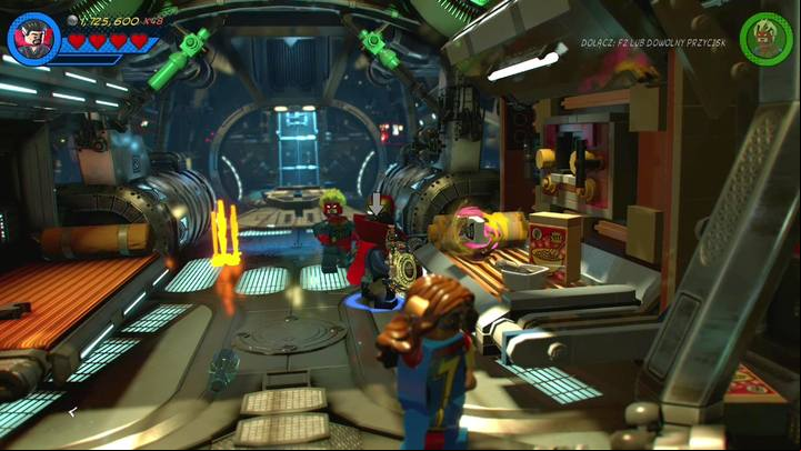 The second Minikit is not far from the first one - Mission 1 - No Eson of Mine? | Mission secrets - Mission secrets - LEGO Marvel Super Heroes 2 Game Guide