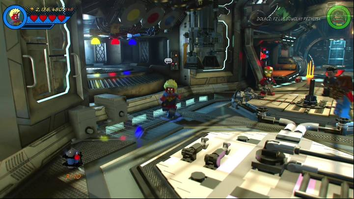 The next Minikit is located on the same deck as Minikits 1 and 2 - Mission 1 - No Eson of Mine? | Mission secrets - Mission secrets - LEGO Marvel Super Heroes 2 Game Guide