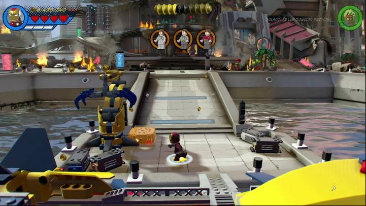 The next Minikit is right by the lake - Mission 1 - No Eson of Mine? | Mission secrets - Mission secrets - LEGO Marvel Super Heroes 2 Game Guide