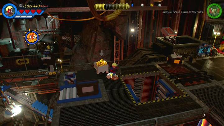 Cart four is at the end of the location, by the elevator - Mission 4 - Whats Klaws is Minded | Mission secrets - Mission secrets - LEGO Marvel Super Heroes 2 Game Guide