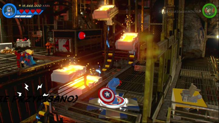 Minikit #5 is next to the crane - Mission 4 - Whats Klaws is Minded | Mission secrets - Mission secrets - LEGO Marvel Super Heroes 2 Game Guide