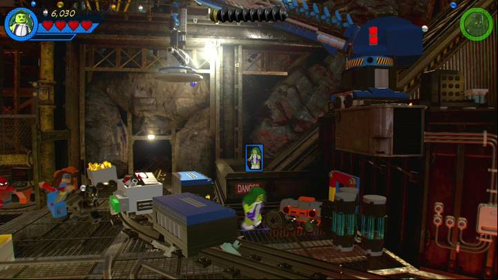 One of the devices is blocking a grate located next to the crane - Mission 4 - Whats Klaws is Minded | Mission secrets - Mission secrets - LEGO Marvel Super Heroes 2 Game Guide
