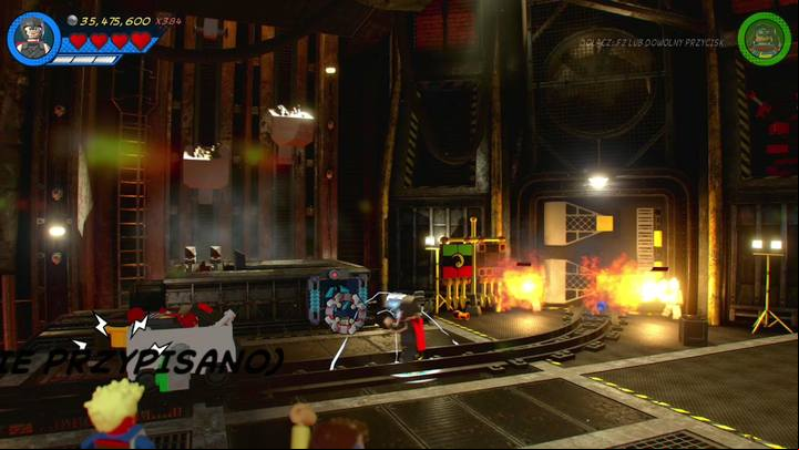 Find a generator (see screenshot), charge it with Thor, and Minikit #8 will pop out from the bottom - Mission 4 - Whats Klaws is Minded | Mission secrets - Mission secrets - LEGO Marvel Super Heroes 2 Game Guide