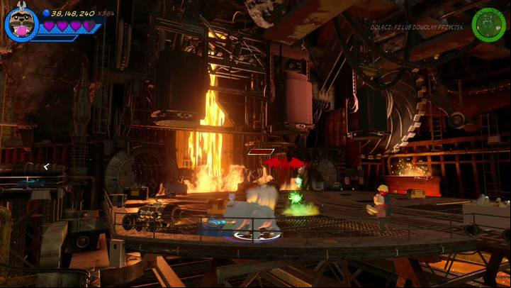 The last Minikit can be found during the boss battle (Man-Ape) - Mission 4 - Whats Klaws is Minded | Mission secrets - Mission secrets - LEGO Marvel Super Heroes 2 Game Guide