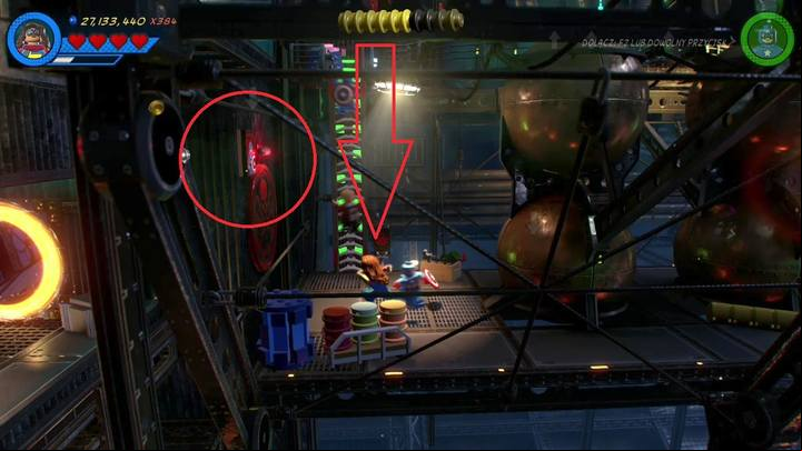 The next poster is on the lower level, not far from Minikit #6 - Mission 5 - Hydra Hijinks | Mission secrets - Mission secrets - LEGO Marvel Super Heroes 2 Game Guide