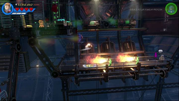 Stan Lee is trapped on the lower floor, at the end of the location - Mission 5 - Hydra Hijinks | Mission secrets - Mission secrets - LEGO Marvel Super Heroes 2 Game Guide
